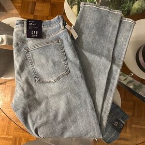 NWT Gap Men's Slim Soft Wear 36x32 Light Denim Mens Jeans